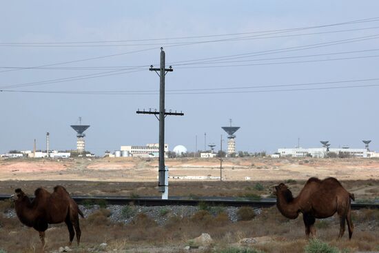 Baikonur space center in Kazakhstan