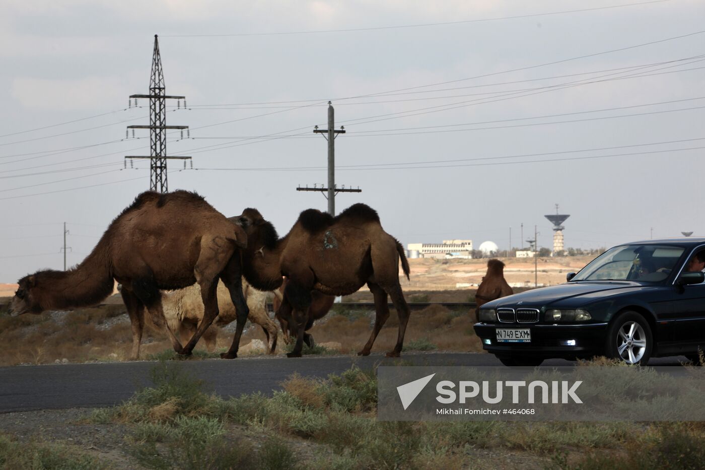 Baikonur space center in Kazakhstan