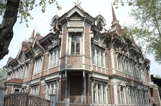 Wooden house