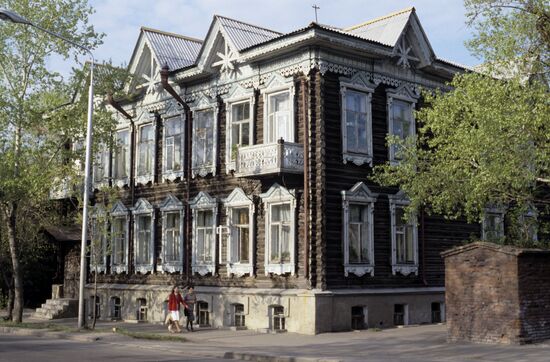 Wooden house