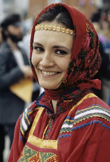 Participant of 1st All-Russian Folklore Festival