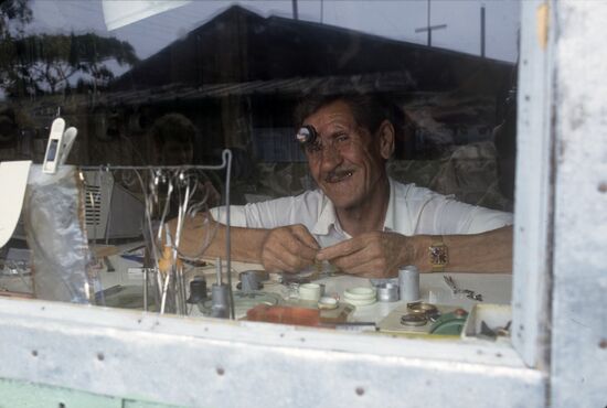 Watchmaker Alexei Mokhiryov