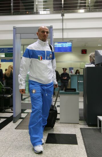 Inter Milan's Esteban Cambiasso in Kazan