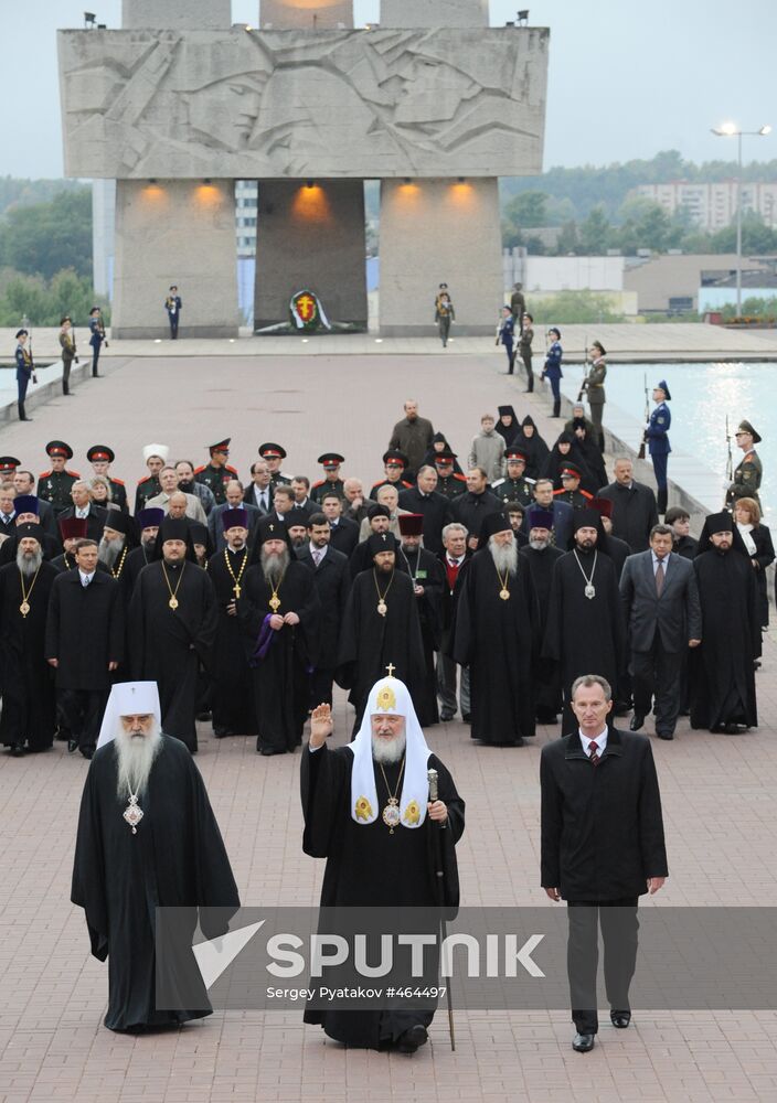 Patriarch Kirill visits Belarus
