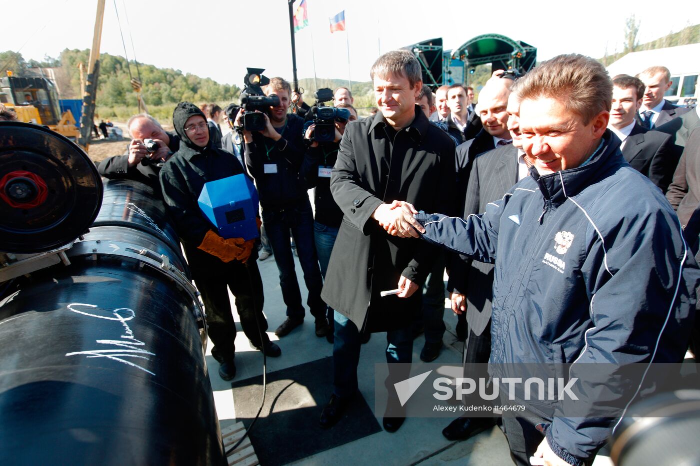 Alexei Miller and Alexander Tkachyov