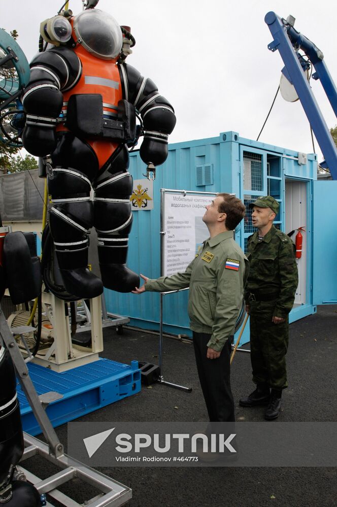 President Medvedev visits Kaliningrad Region