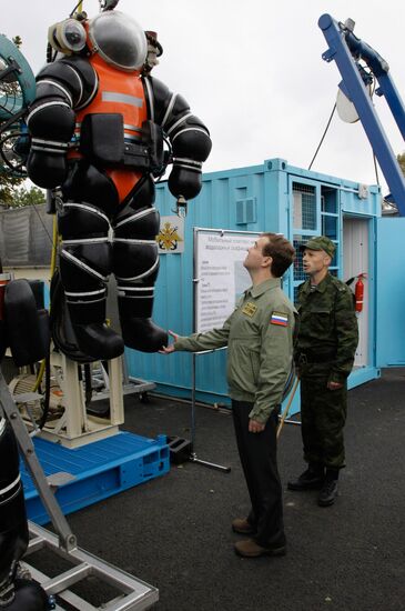 President Medvedev visits Kaliningrad Region