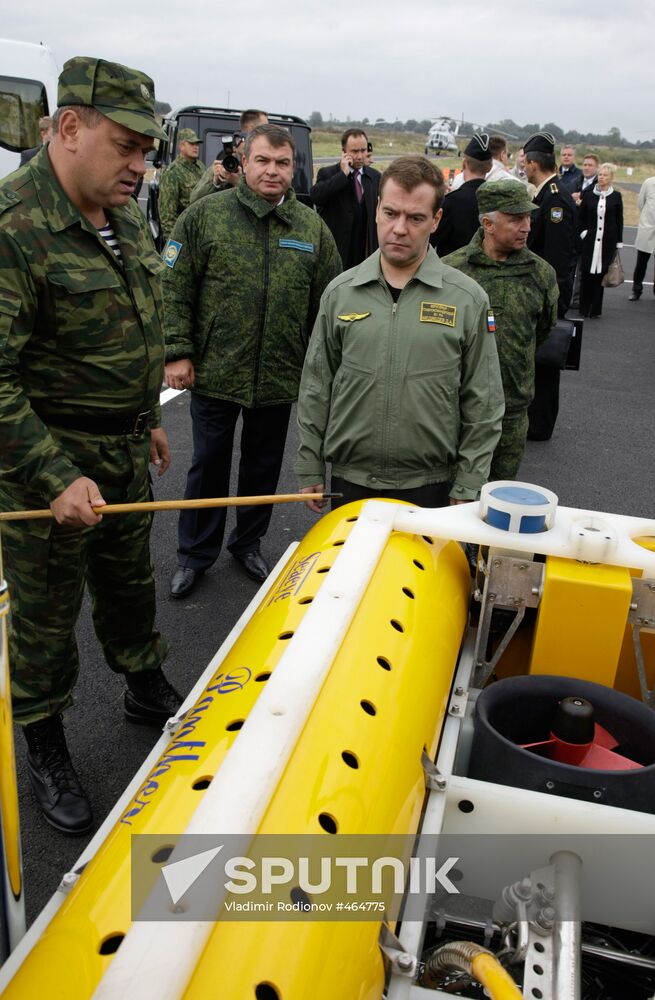President Medvedev visits Kaliningrad Region