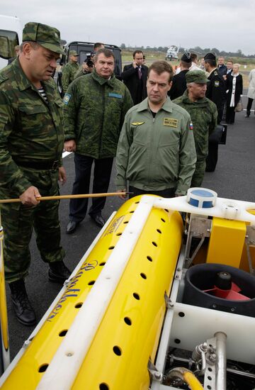President Medvedev visits Kaliningrad Region