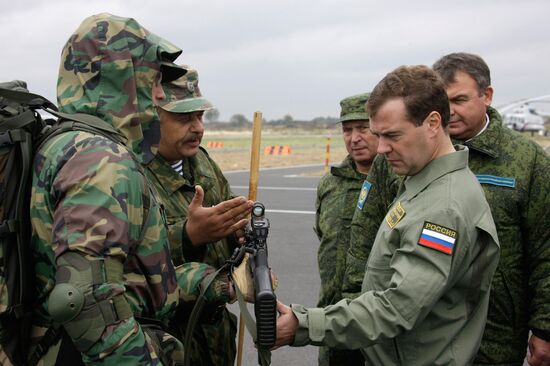 President Medvedev visits Kaliningrad Region
