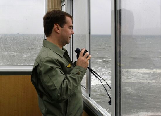 President Medvedev visits Kaliningrad Region