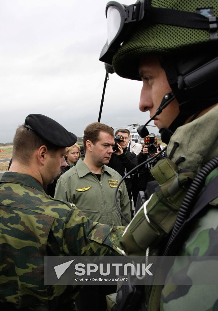 President Medvedev visits Kaliningrad Region