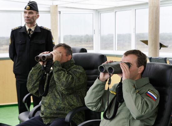 President Medvedev visits Kaliningrad Region