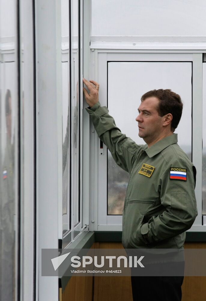 President Medvedev visits Kaliningrad Region