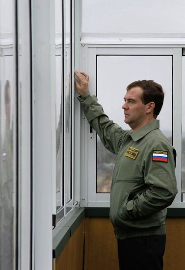 President Medvedev visits Kaliningrad Region