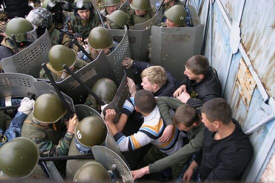 Khabarovsk Territory holds tactical exercise