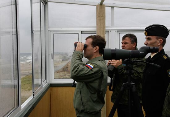 President Medvedev visits Kaliningrad Region