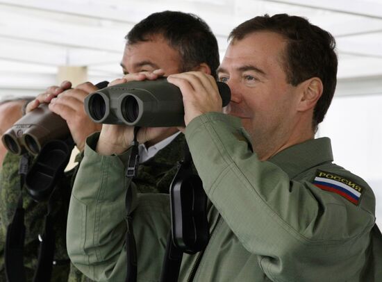 President Medvedev visits Kaliningrad Region