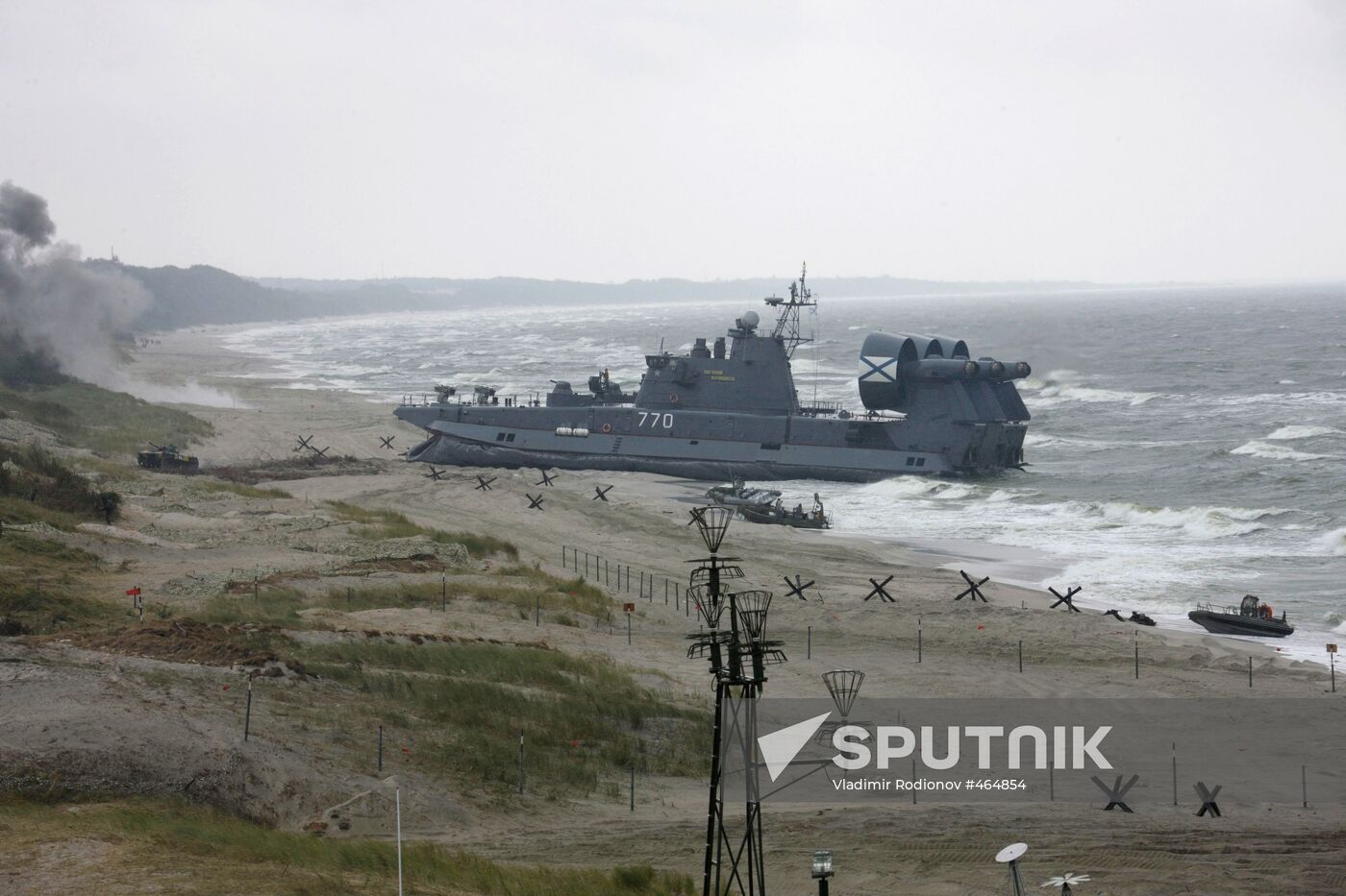 West 2009 strategic exercise held outside Kaliningrad