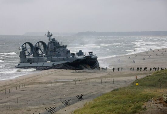 West 2009 strategic exercise held outside Kaliningrad