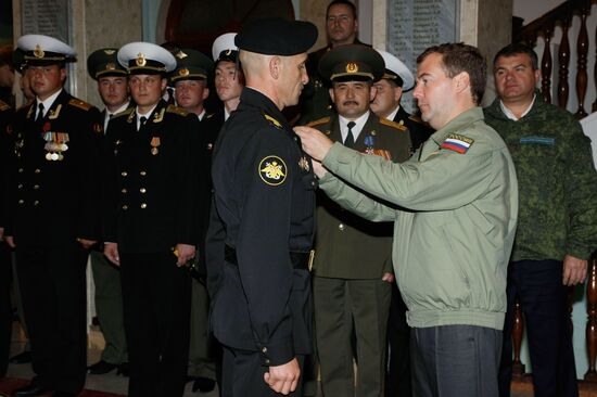 President Dmitry Medvedev visits Kaliningrad Region
