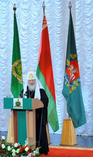 Patriarch Kirill during addresses the youth of Vitebsk