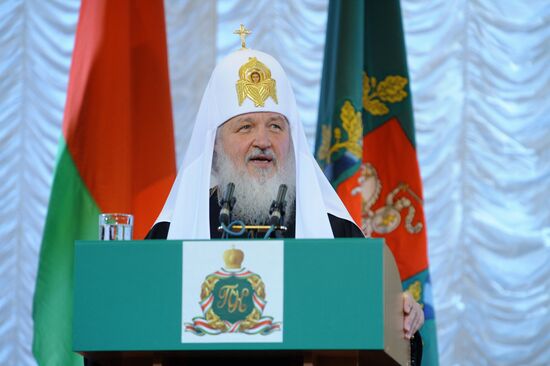 Patriarch Kirill addresses the youth of Vitebsk