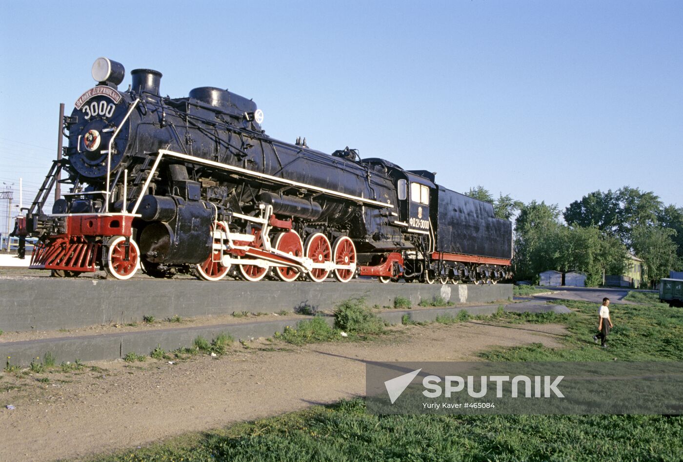 A Felix Dzerzhinsky steam locomotive