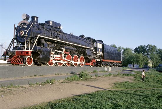 A Felix Dzerzhinsky steam locomotive