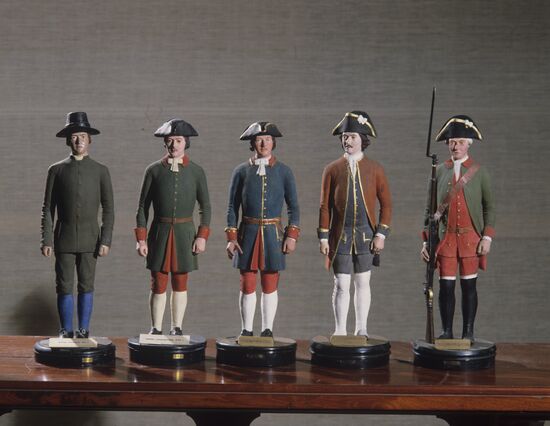 Uniform samples of Russian fleet ranks