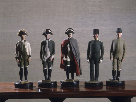 Uniform samples of Russian fleet ranks