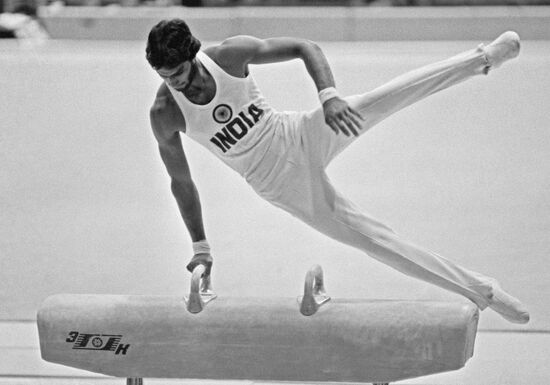 Indian gymnast Singh