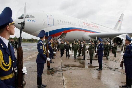 Russian President visits Belarus