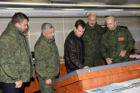 Russian President visits Belarus