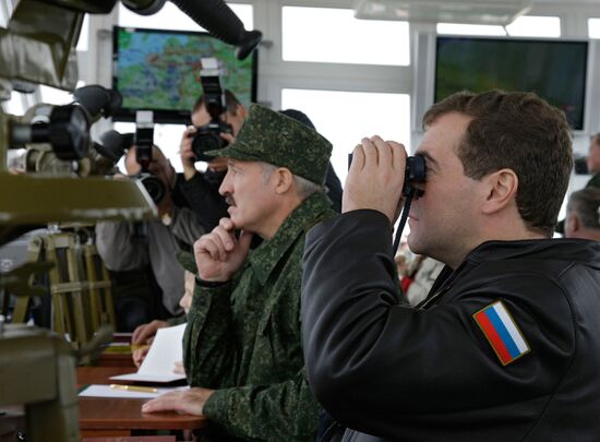 Russian President visits Belarus