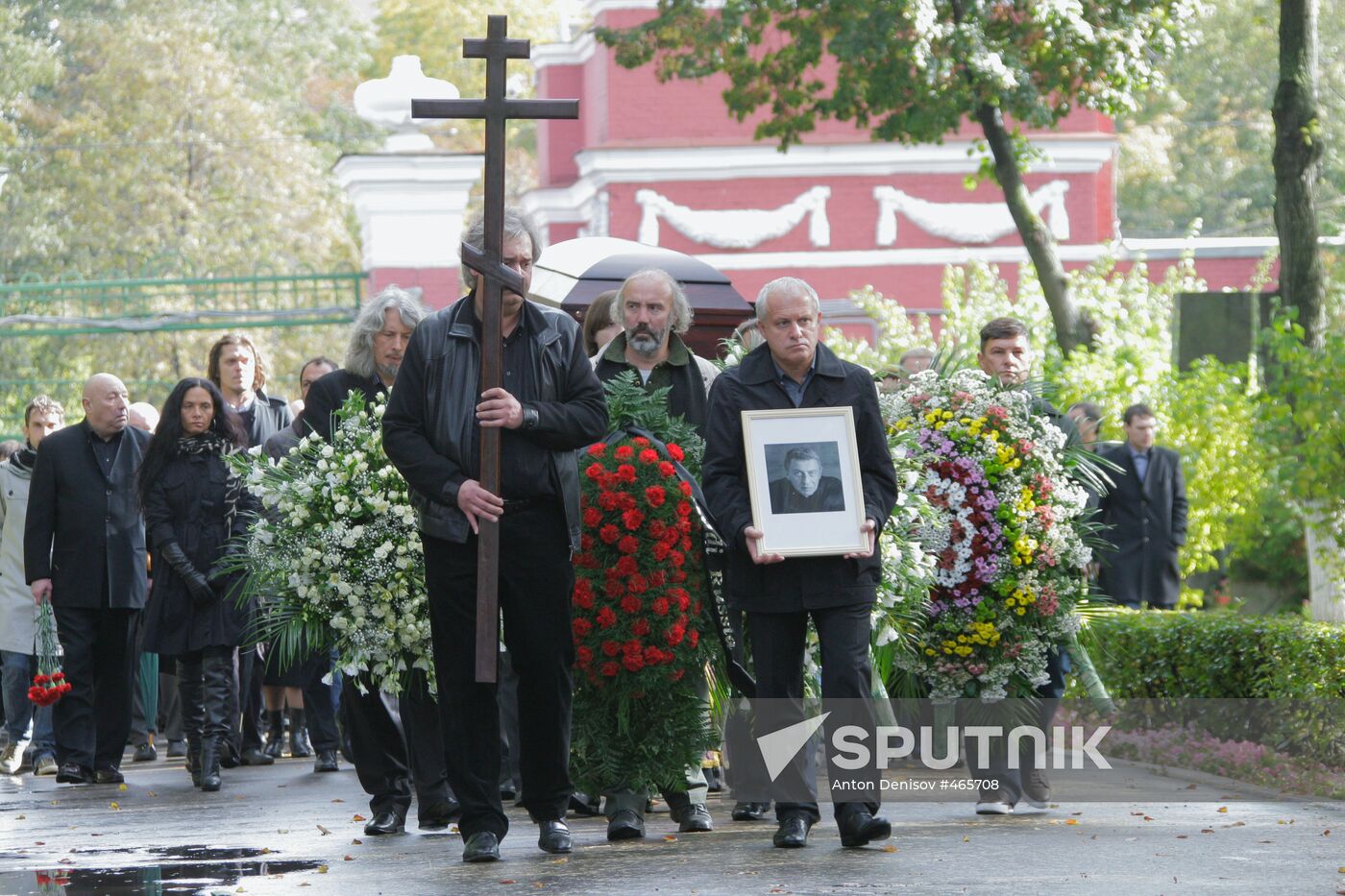 Film director Ivan Dykhovichny's funeral