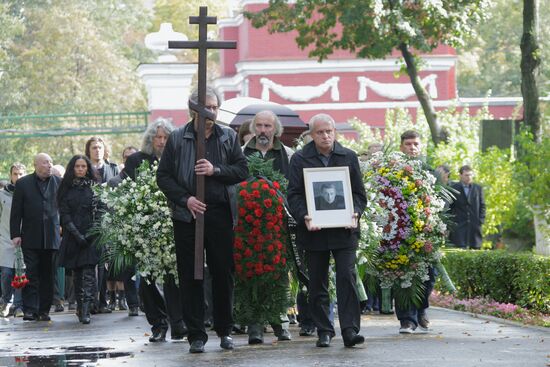 Film director Ivan Dykhovichny's funeral