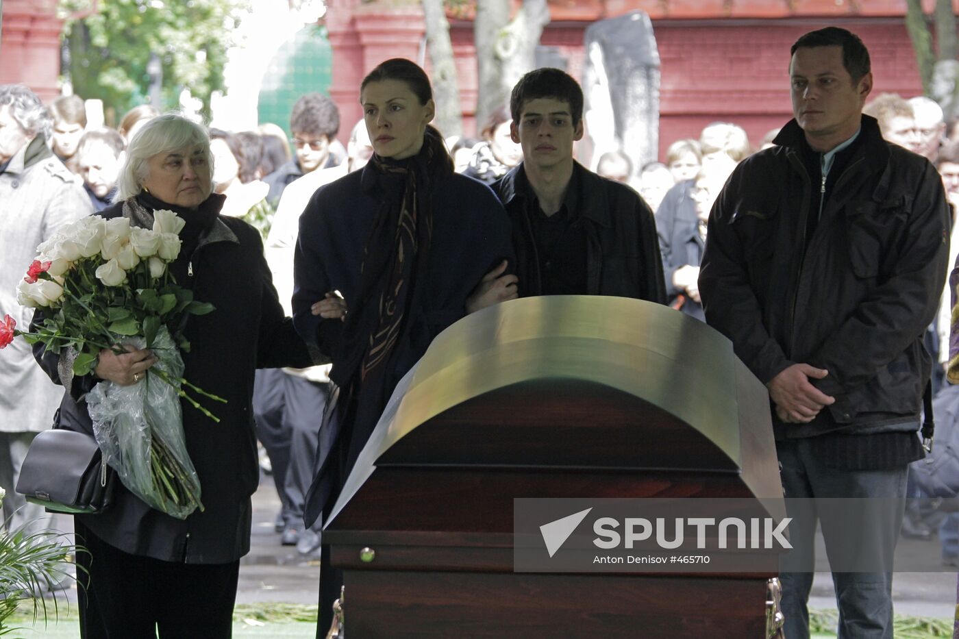 Film director Ivan Dykhovichny's funeral
