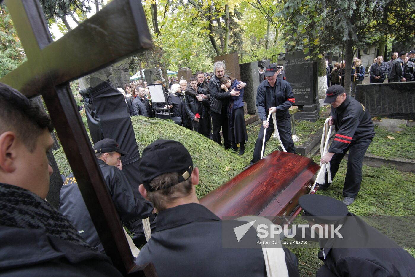 Film director Ivan Dykhovichny's funeral