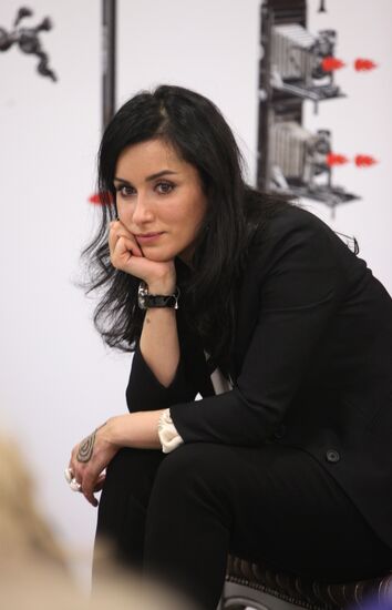 TV hostess Tina Kandelaki
