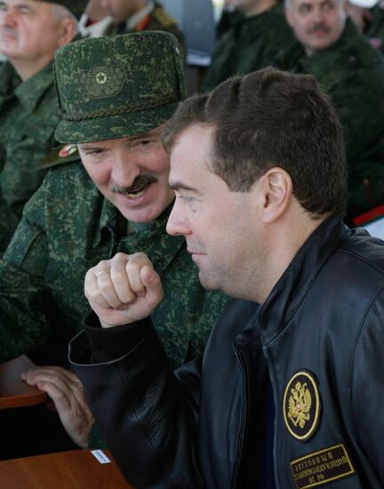 Russian President visits Belarus