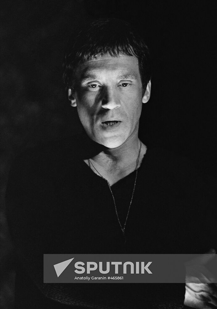 Taganka Theater actor Vladimir Vysotsky