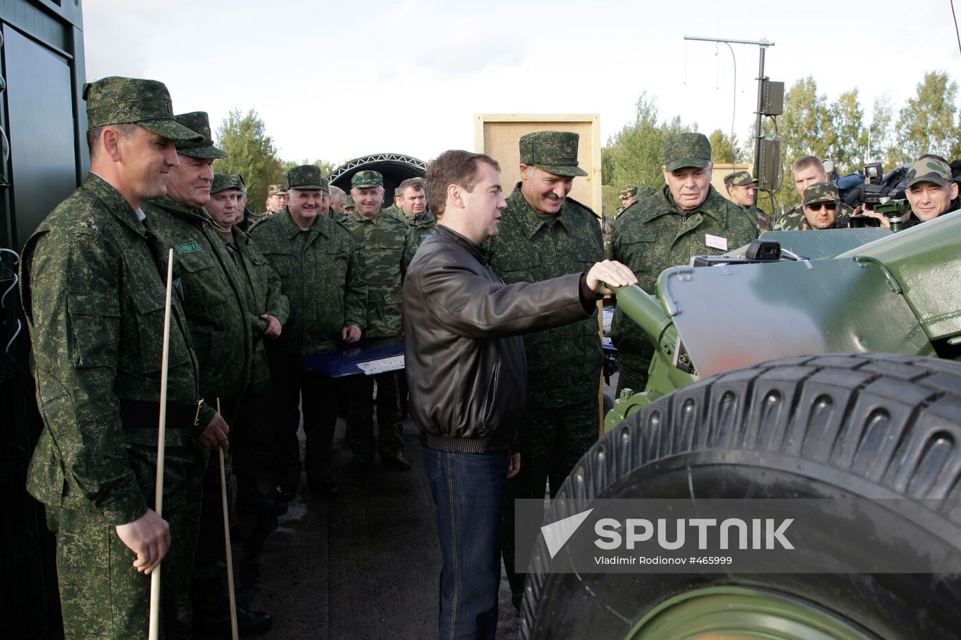Russian President visits Belarus