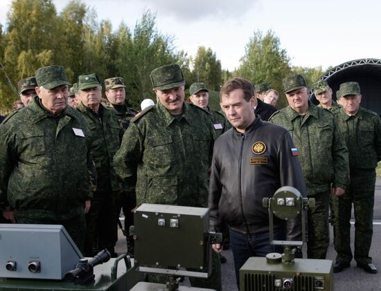 Russian President visits Belarus