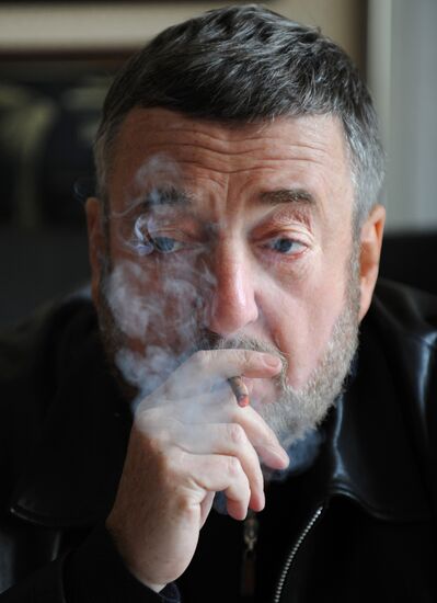 Film director Pavel Lungin