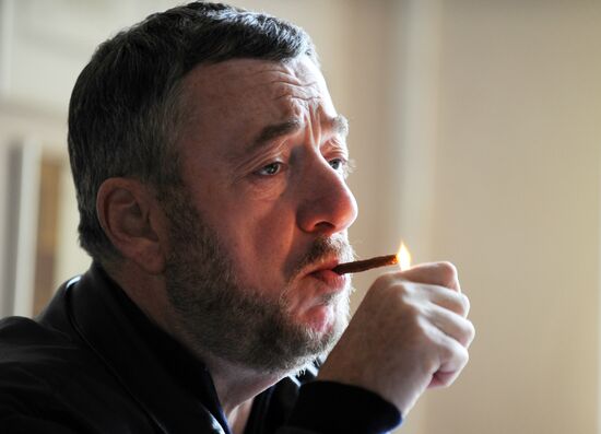 Film director Pavel Lungin