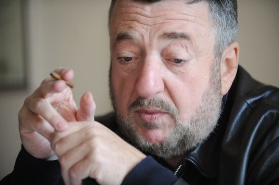 Film director Pavel Lungin