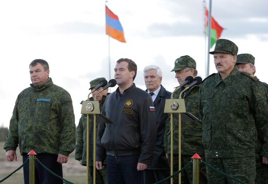 Russian President visits Belarus