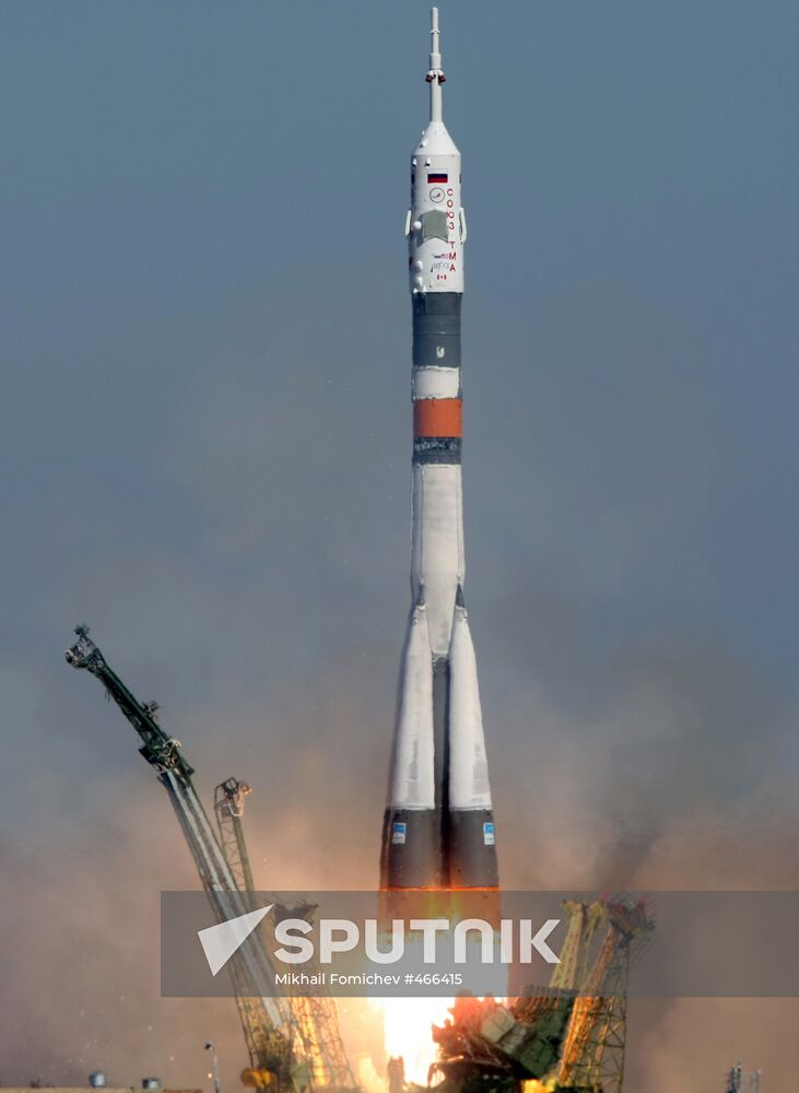 Soyuz TMA-17 spacecraft lifts off from Baikonur