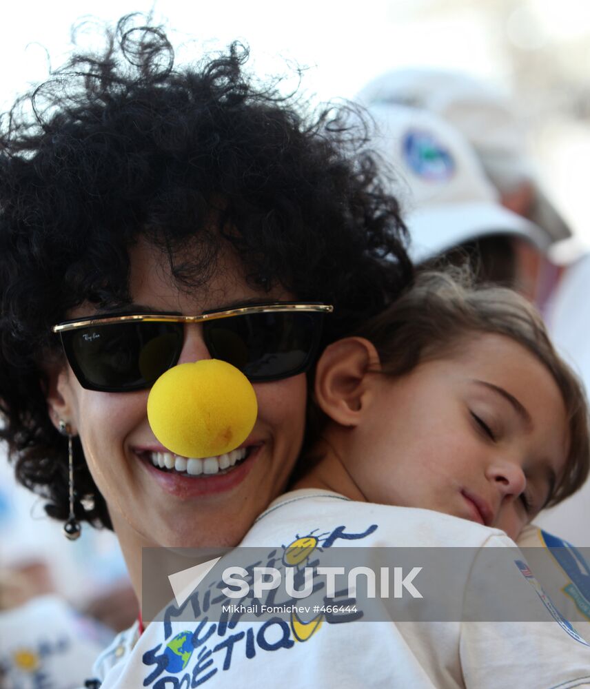 Wife of space tourist Guy Laliberte